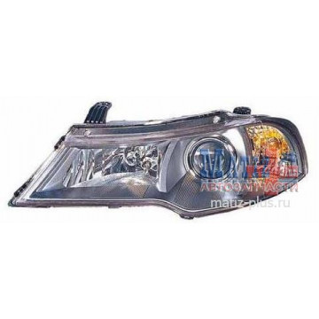 Фара левая без корректора (N150) для Daewoo Nexia